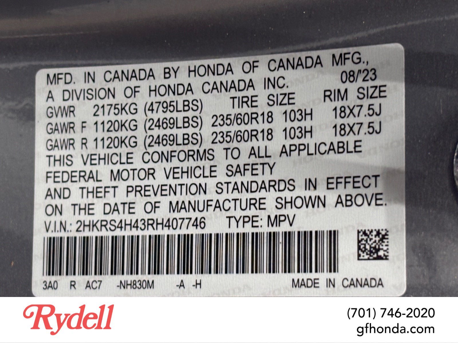 2024 Honda CR-V EX AWD