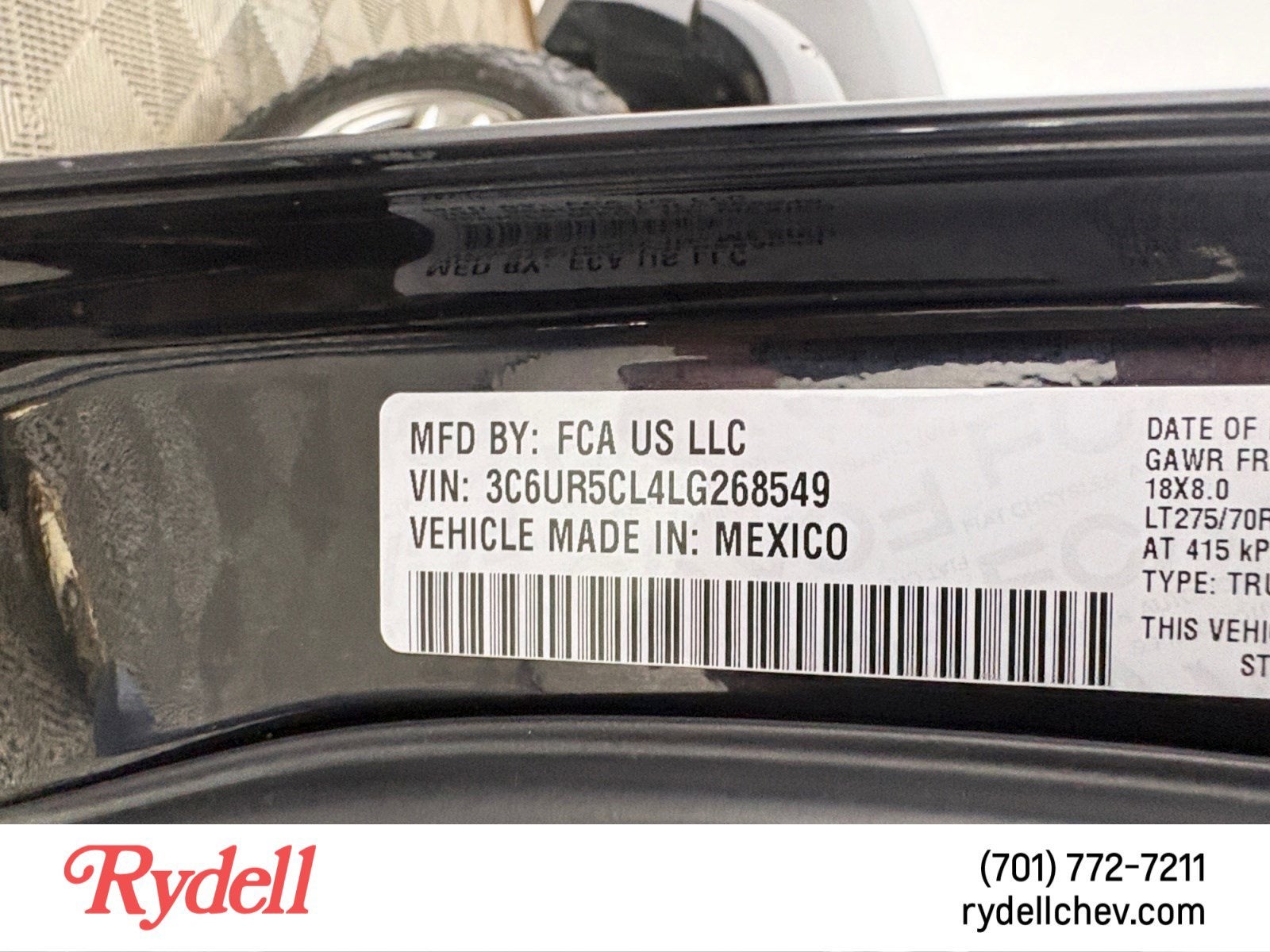 2020 RAM 2500 Tradesman