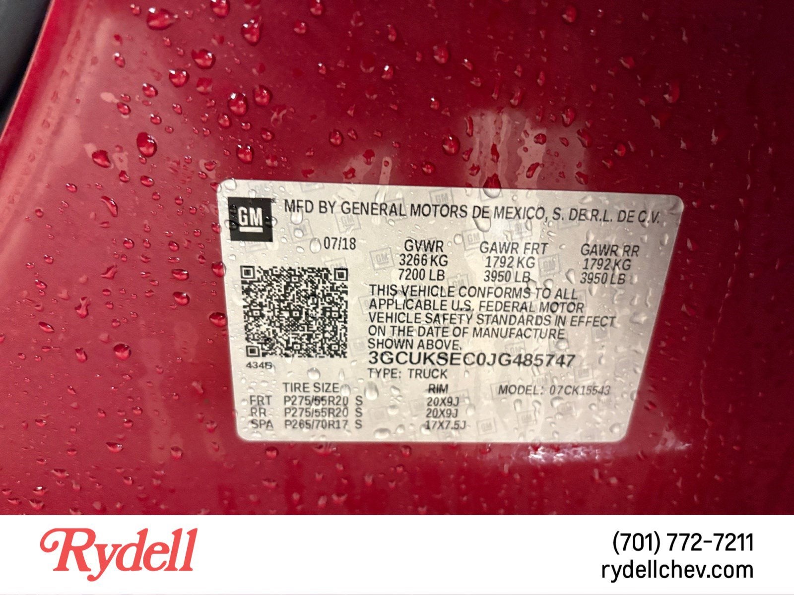 2018 Chevrolet Silverado 1500 LTZ