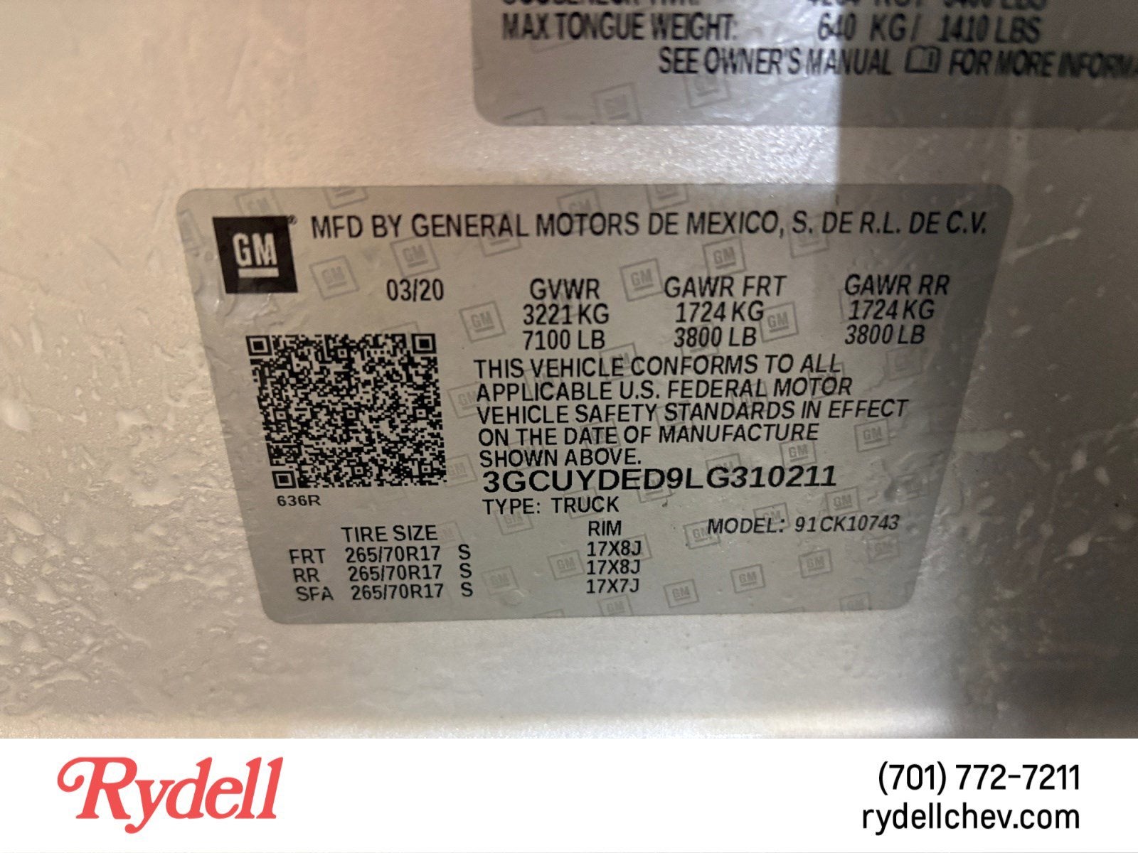 2020 Chevrolet Silverado 1500 LT