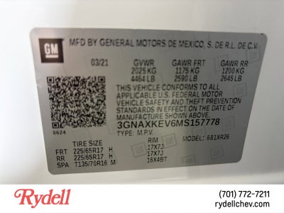 2021 Chevrolet Equinox LT