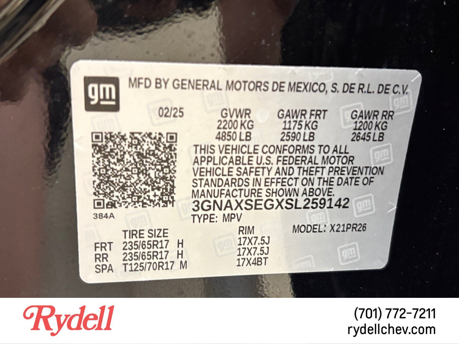 2025 Chevrolet Equinox ACTIV