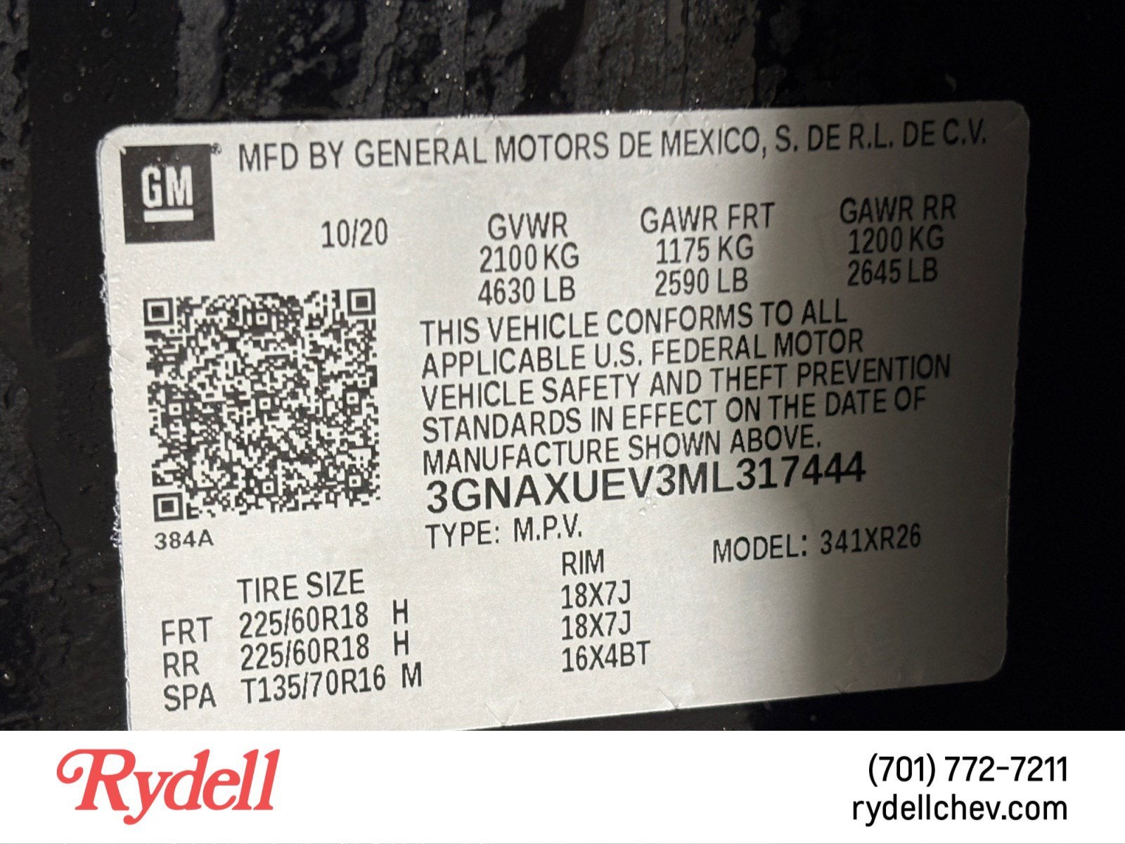 2021 Chevrolet Equinox LT