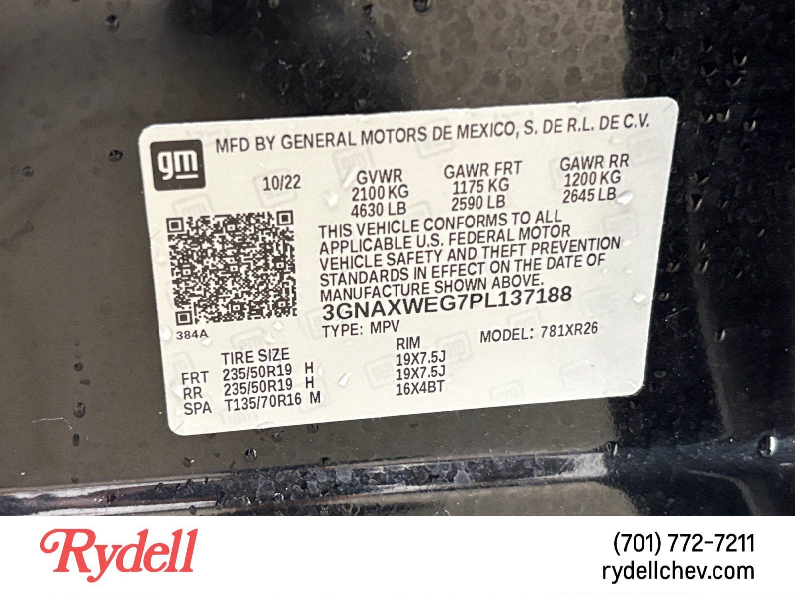 2023 Chevrolet Equinox RS