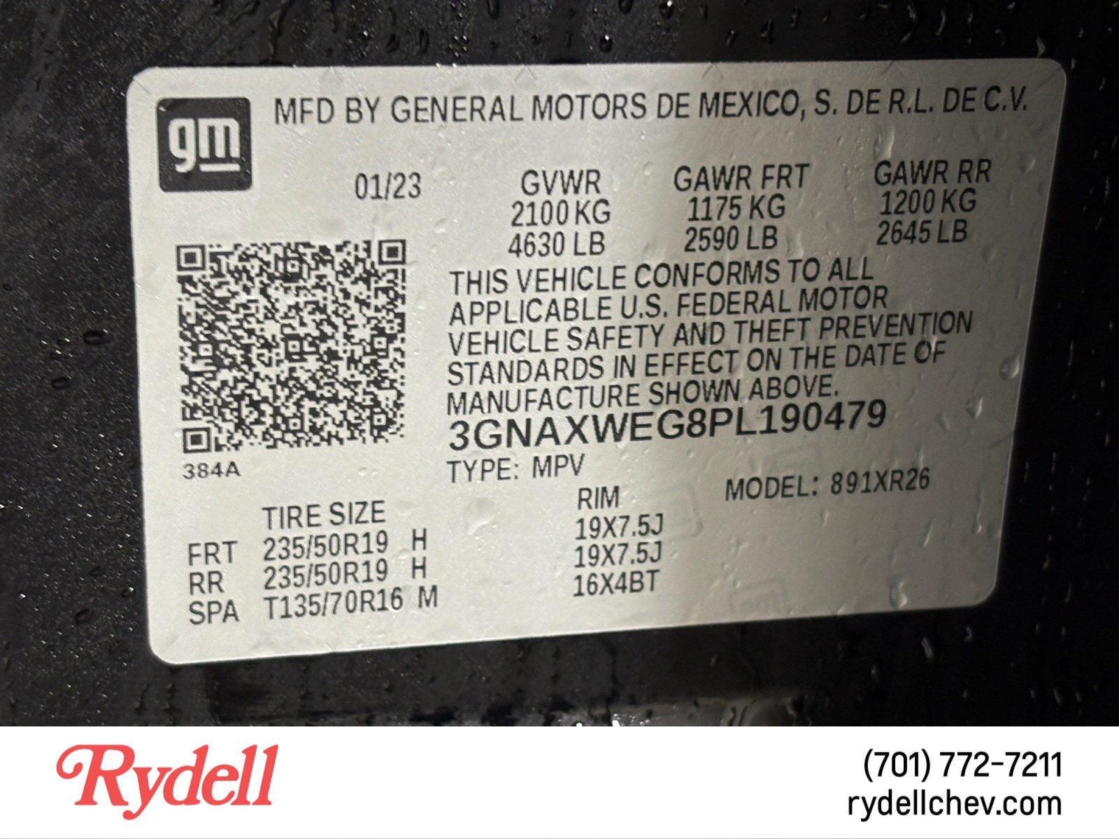 2023 Chevrolet Equinox RS