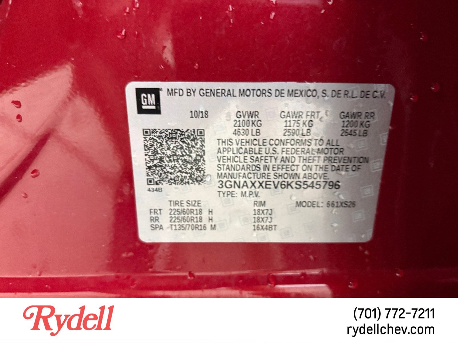 2019 Chevrolet Equinox Premier