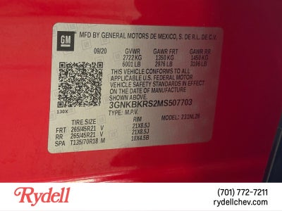 2021 Chevrolet Blazer RS