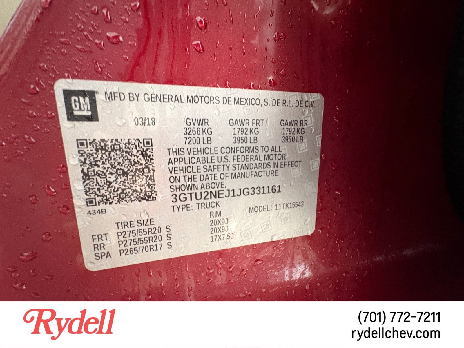 2018 GMC Sierra 1500 SLT