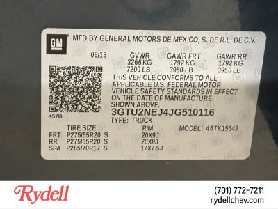 2018 GMC Sierra 1500 SLT