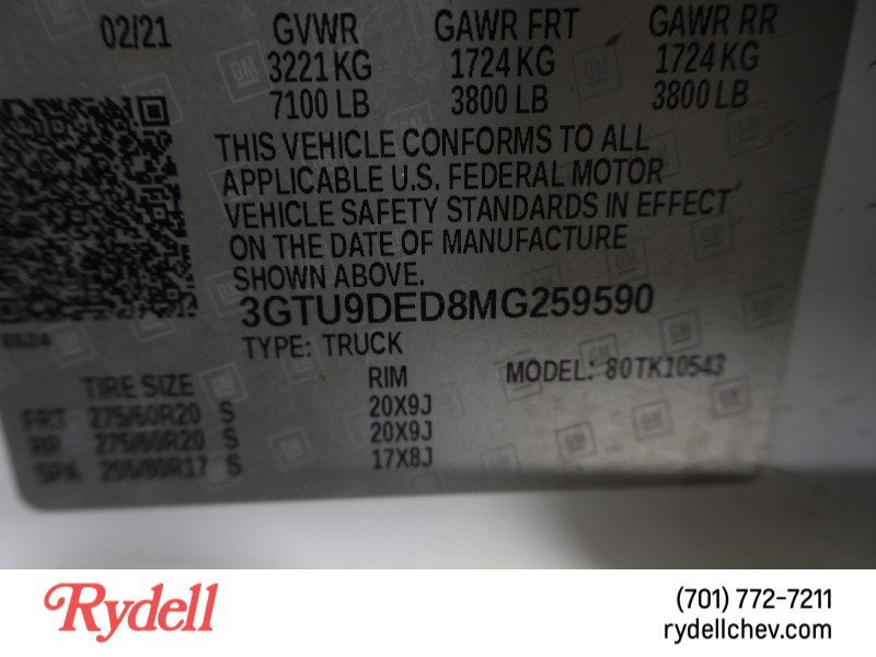 2021 GMC Sierra 1500 SLT