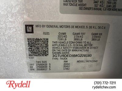 2021 GMC Sierra 1500 SLT