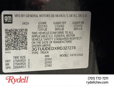 2024 GMC Sierra 1500 SLT