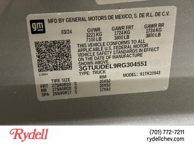 2024 GMC Sierra 1500 SLT