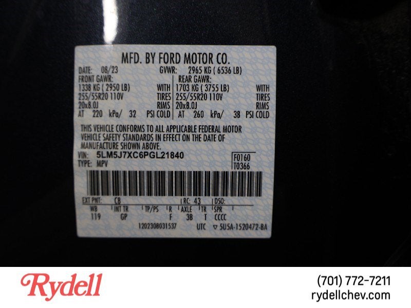 2023 Lincoln AVIATOR Base