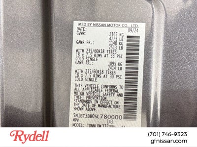 2025 Nissan Rogue SV