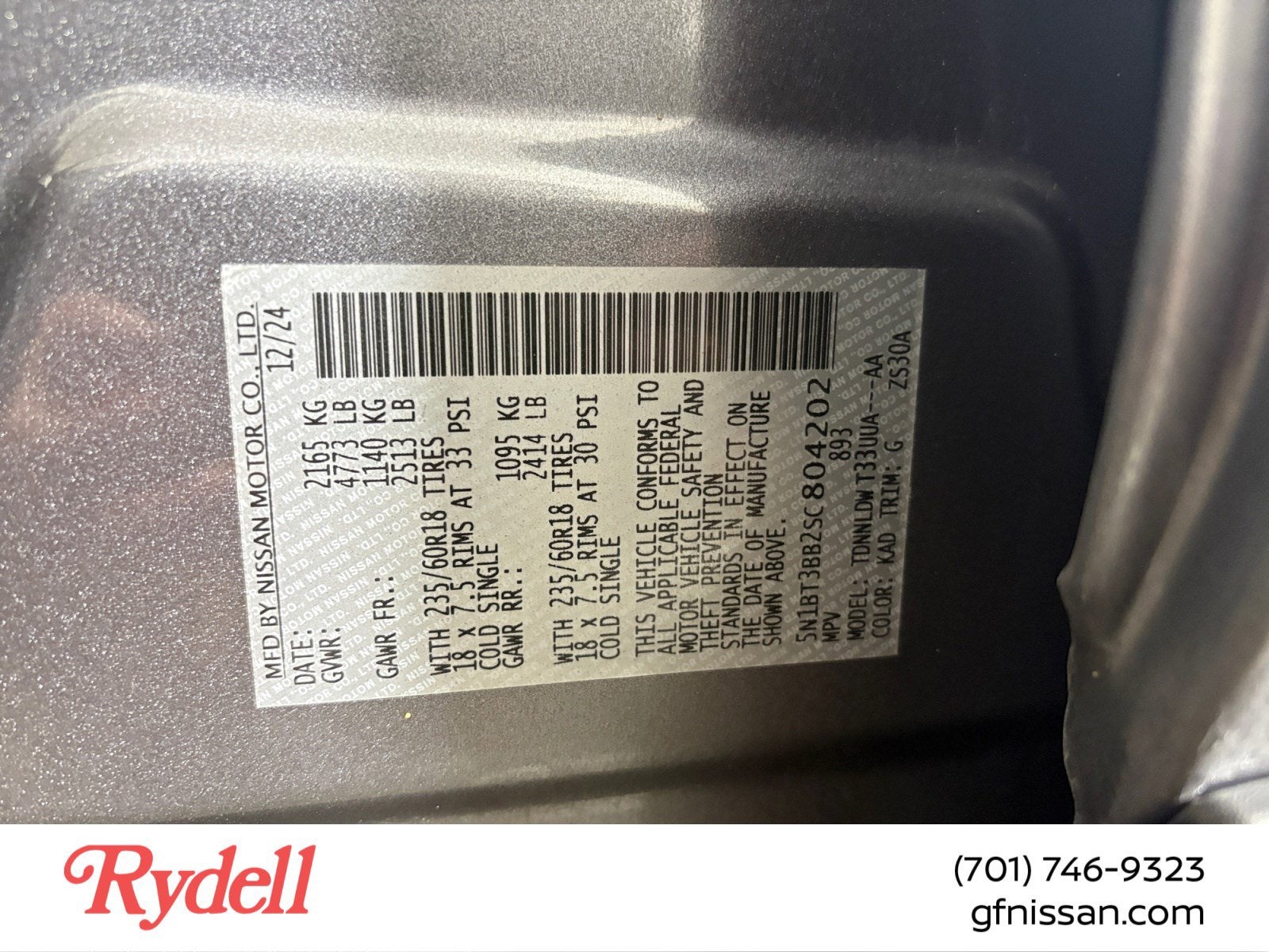 2025 Nissan Rogue SV