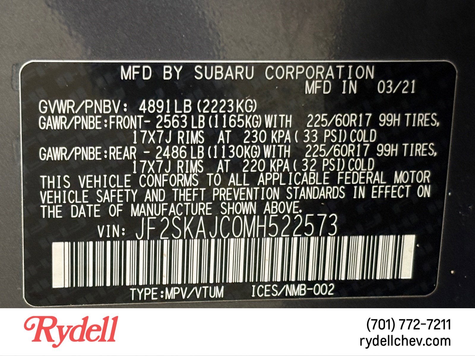 2021 Subaru Forester Premium