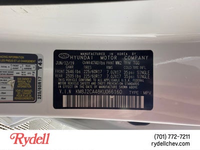 2019 Hyundai Tucson SE