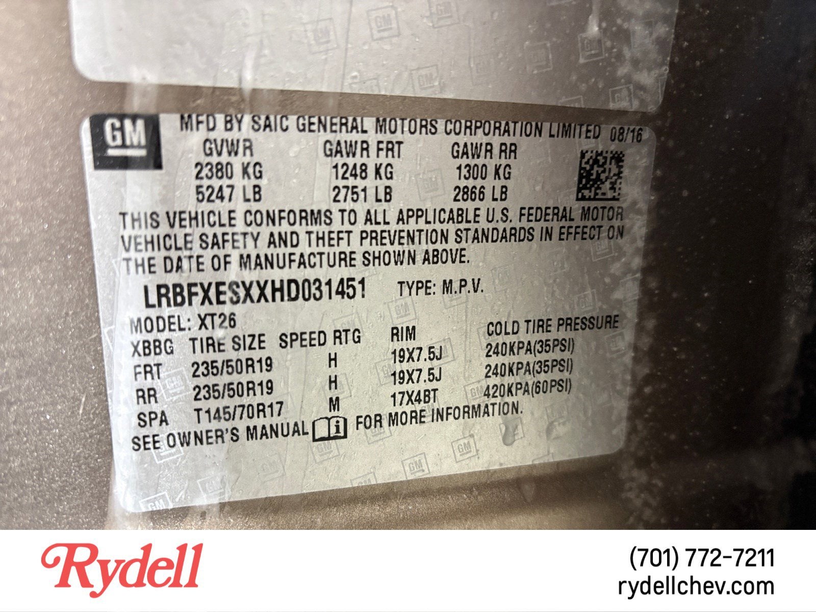 2017 Buick Envision Premium I